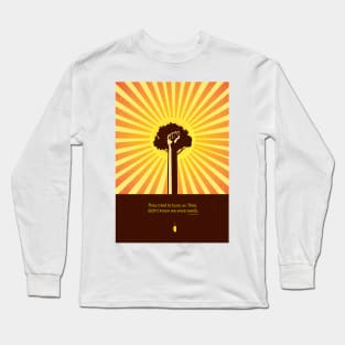 graffti art minimalist Mexican proverb, slogan art Long Sleeve T-Shirt